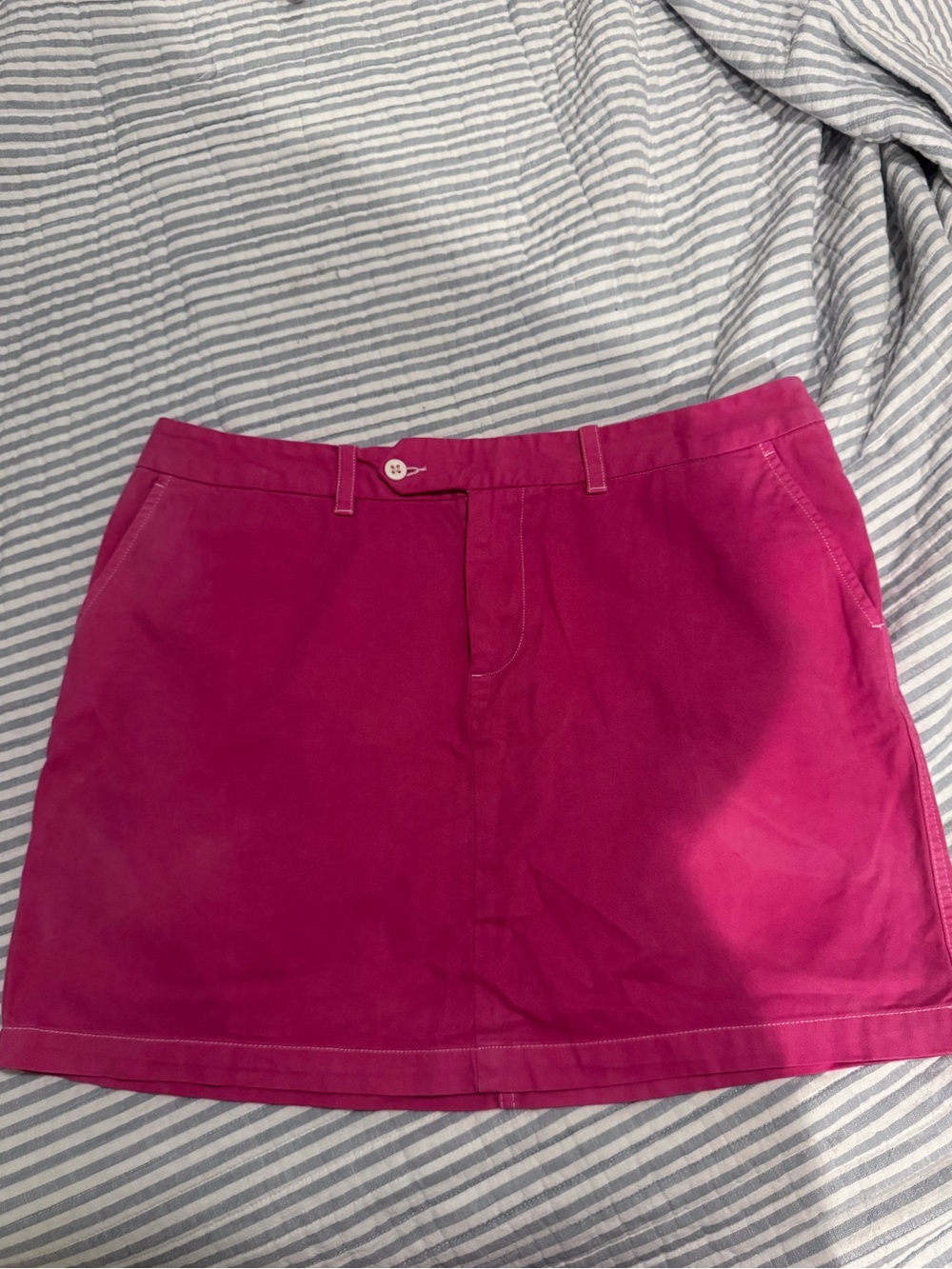 Polo by Ralph Lauren Bright Fuchsia Mini Skirt